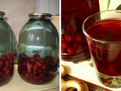 Как приготовить вишневый компот на зиму
