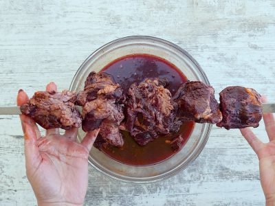 Вишневый маринад для шашлыка