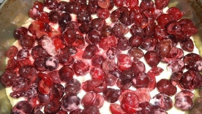 вишневый пирог