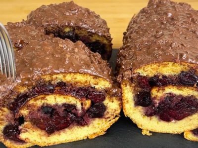 Вишневый рулет с шоколадом: старый австрийский рецепт