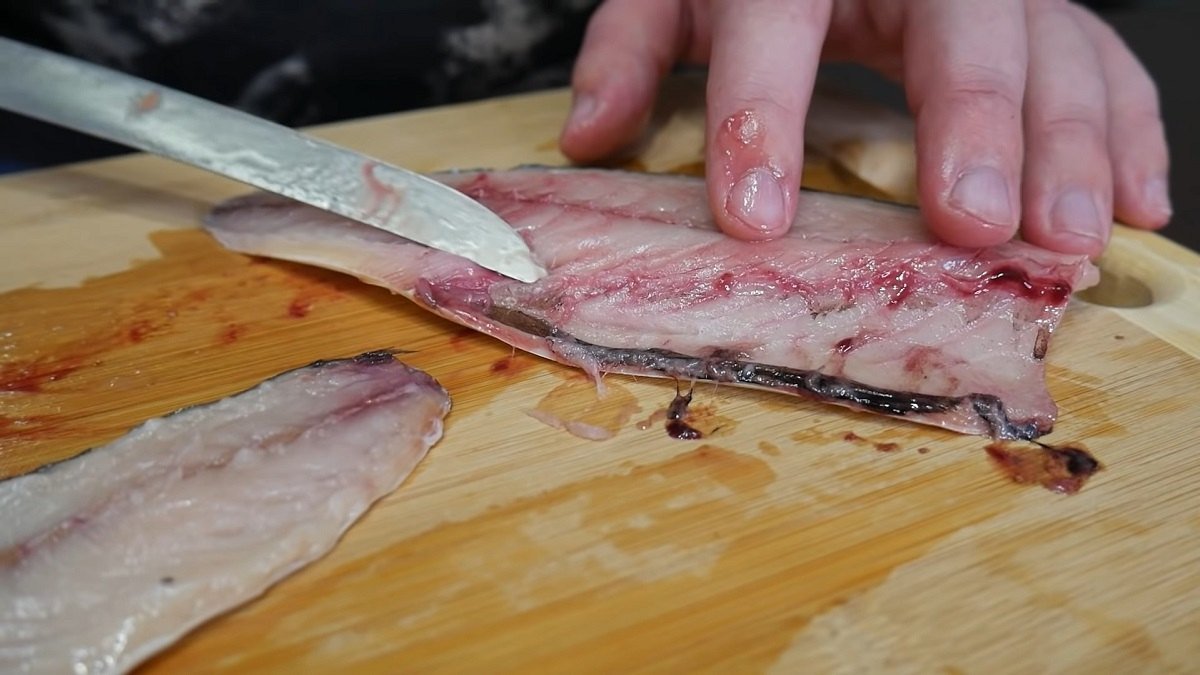 очистка рыбы