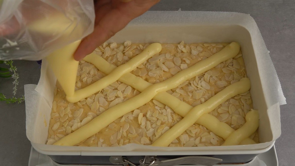 тесто с кремом