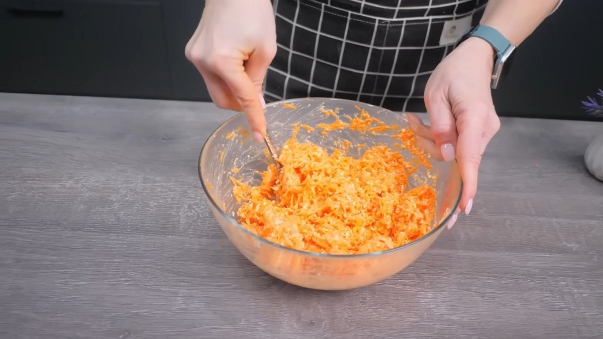 творожно-морковная начинка