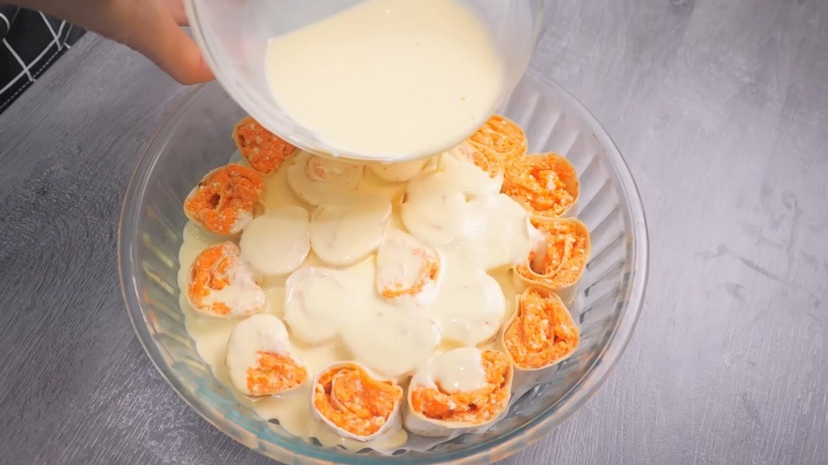 пирог со сметанной заливкой