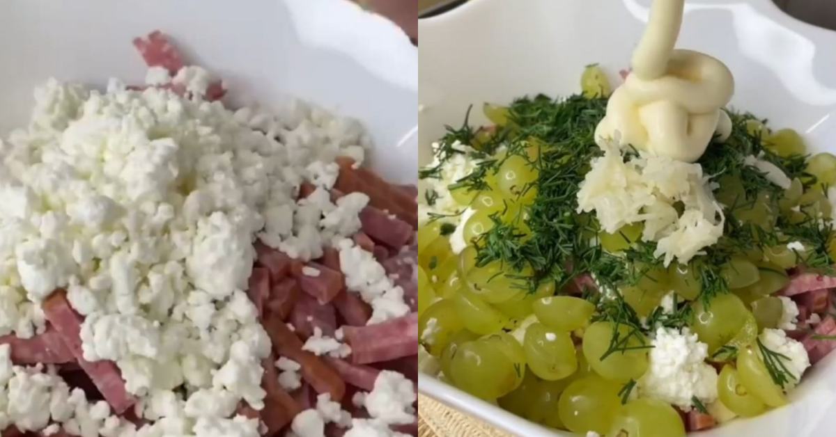 вкусный салат с цветной капустой