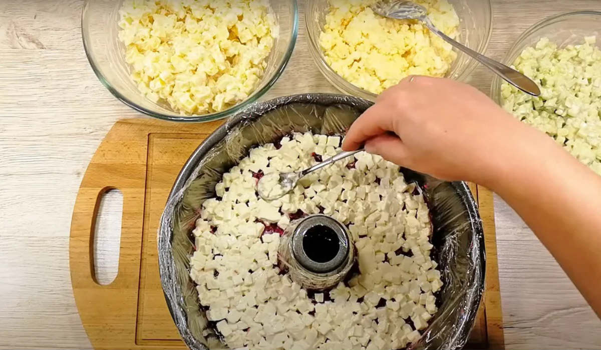 салат с сыром