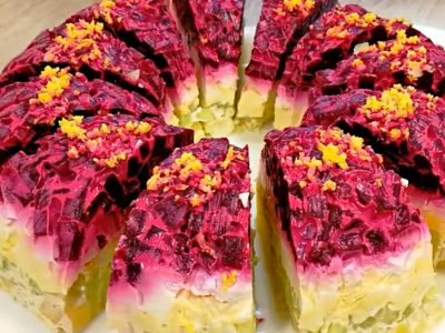 Вкусный салат со свеклой