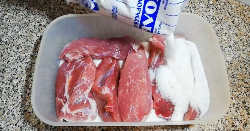 Вяленое мясо за 4 дня в домашних условиях - Со Вкусом