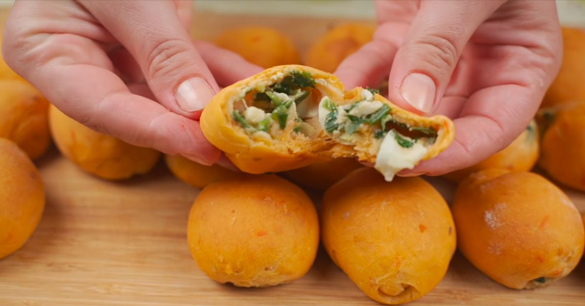 пирожки с яйцом