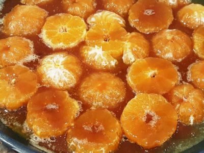 Оригинальная выпечка с мандаринами