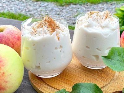 Взбитые яблоки: десерт без сливок и яиц