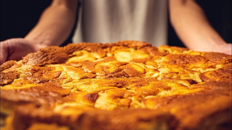 приготовление быстрой шарлотки