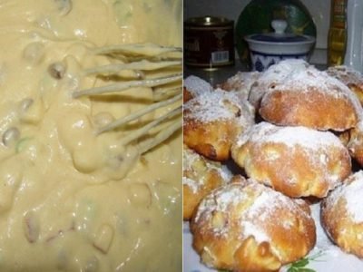 Яблочные булочки