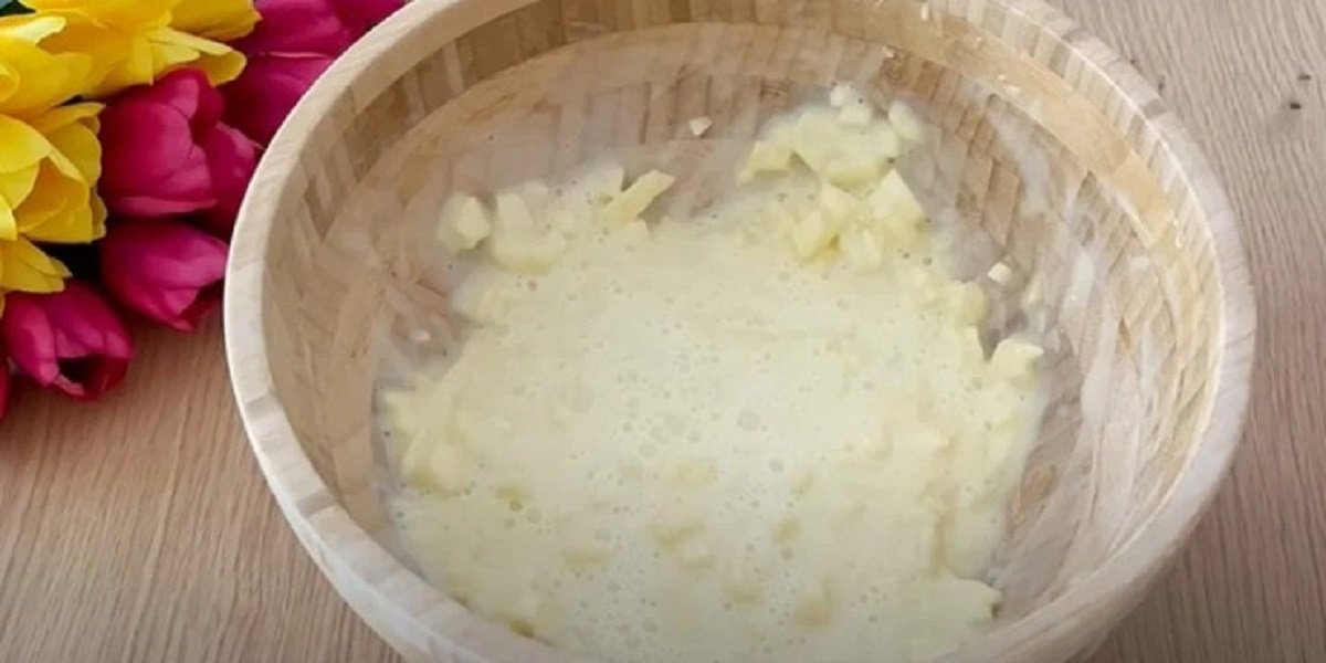 добавление яблока