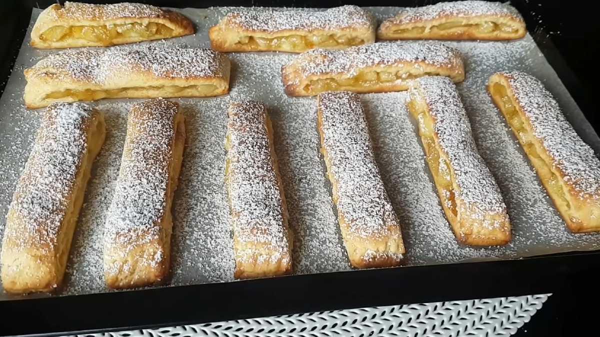 пирожные с яблоками