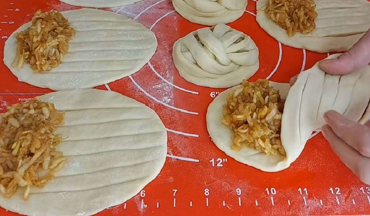 тесто с начинкой