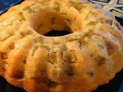 Яблочный кекс