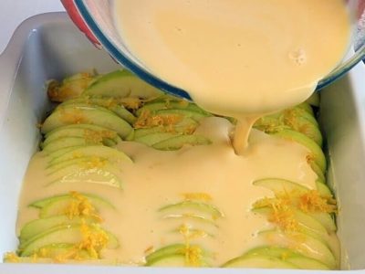 Яблочный клафути: французский десерт