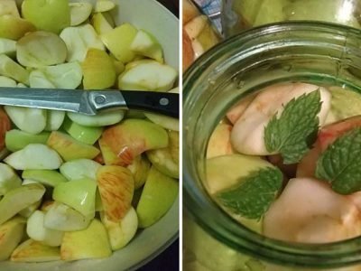 Яблочный компот на зиму