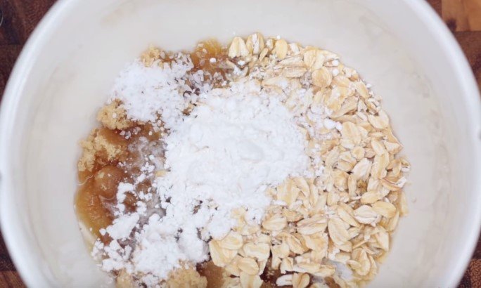 яблочный крамбл фото