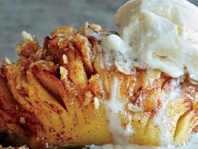 Яблочный крамбл