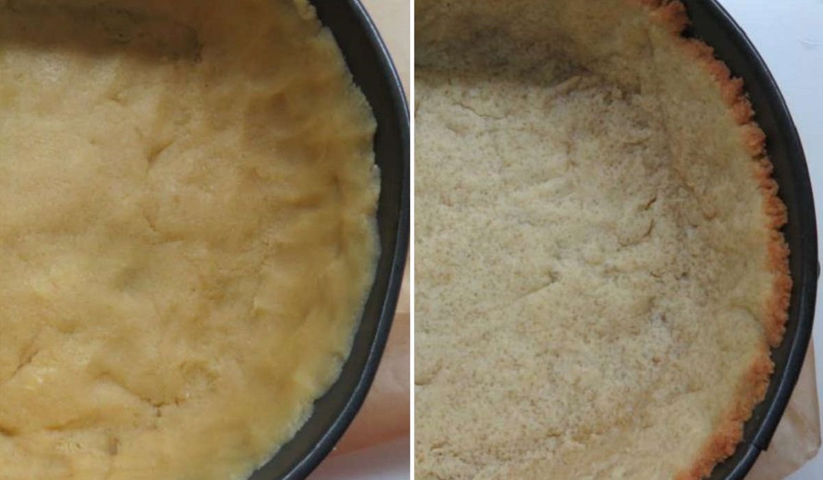 тесто в форме