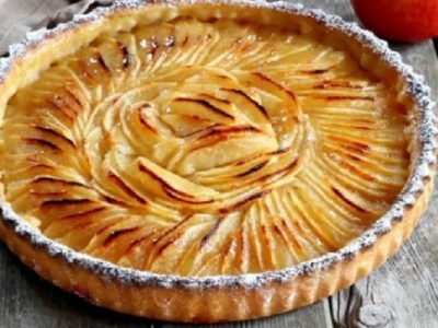 Яблочный пирог по-французски