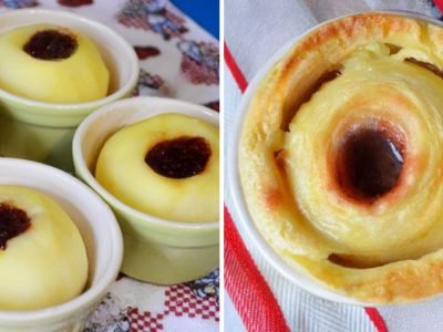 Яблоки по-киевски в духовке