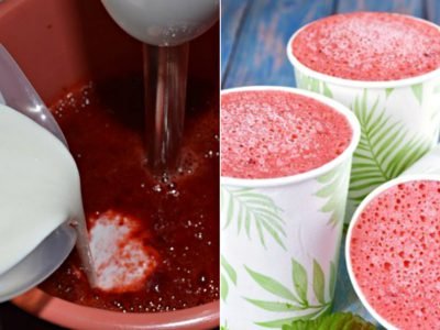 Ягодное мороженое