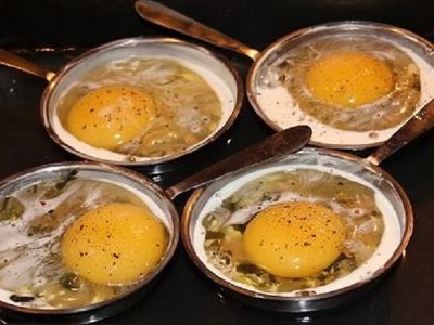 Яичница в духовке