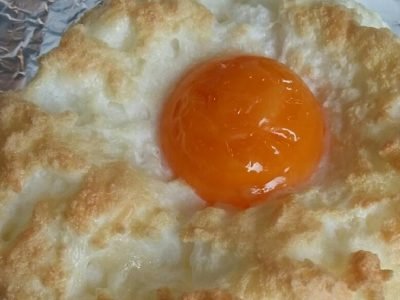 Яичница в фольге