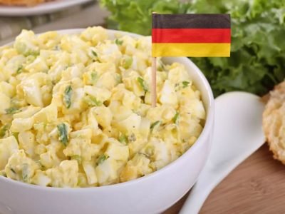 Немецкий яичный салат