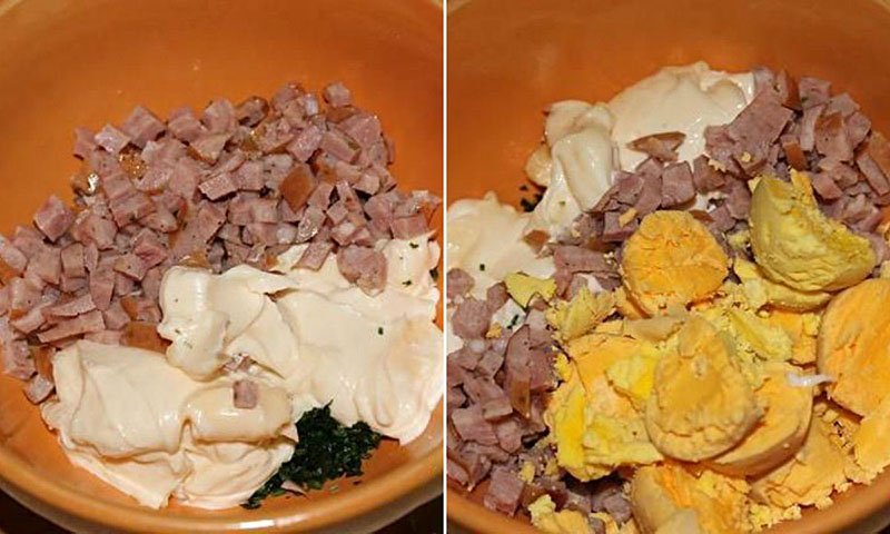 начинка для яиц