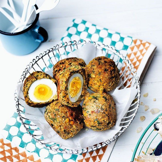 Яйца в панировке