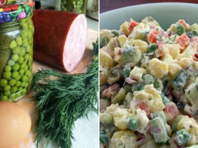 Заготовка для оливье