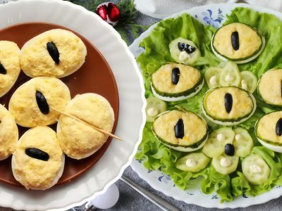Закуска «Глаз дракона» к новогоднему столу