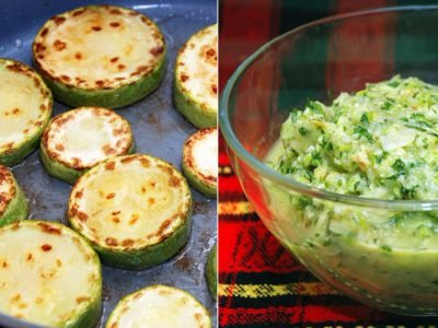 Закуска из кабачков