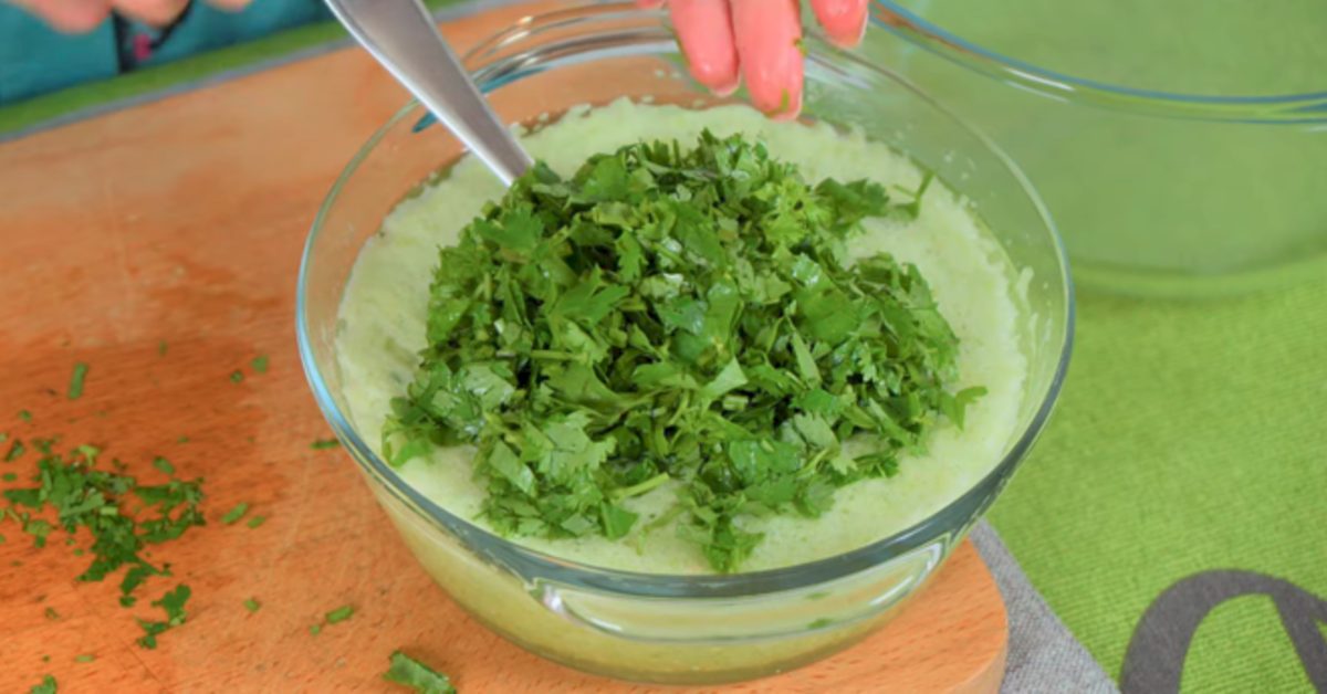 соус с зеленью