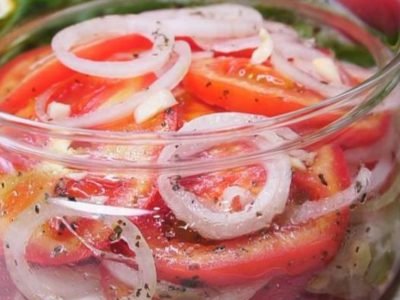 Закуска из помидоров