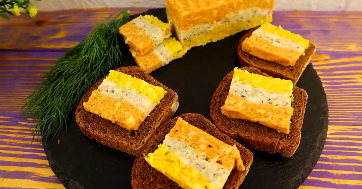 закуска из сала праздничная