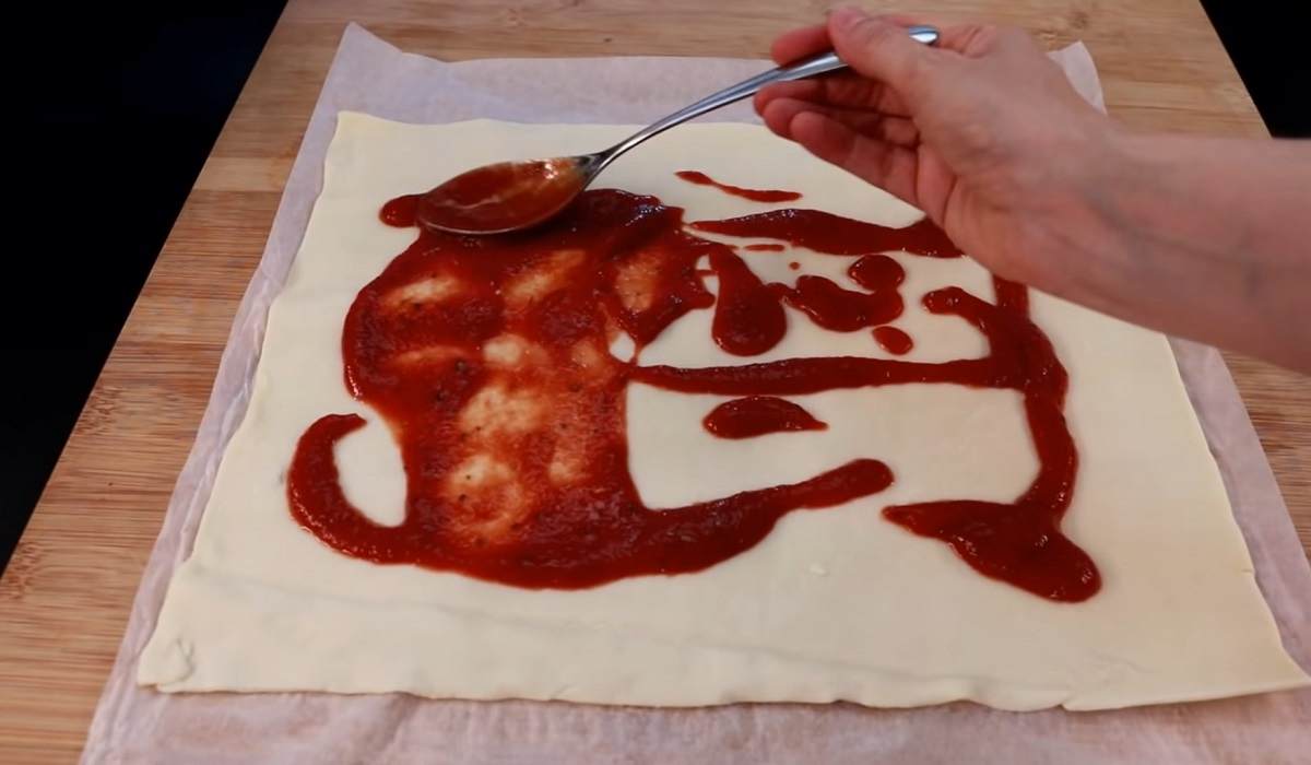 смазывание теста