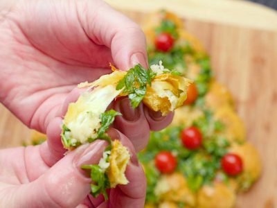 Закуска из сырных шариков