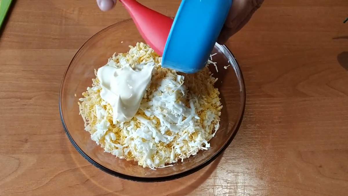 салат с майонезом