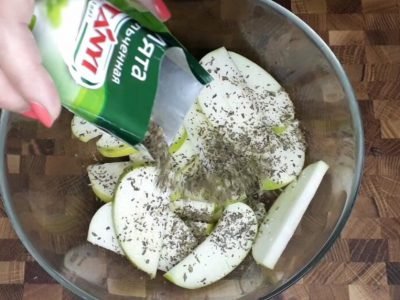 Закуска из яблок