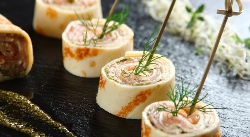 закуска из блинов