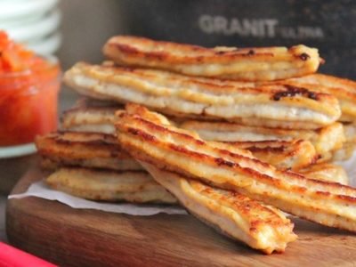 Закусочные палочки из курицы и картошки