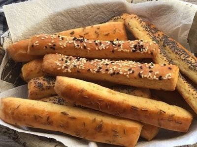 Закусочные палочки из творога