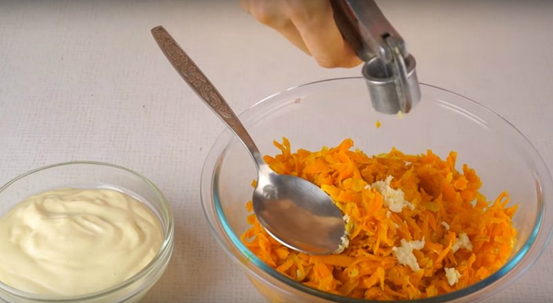 жареная морковь