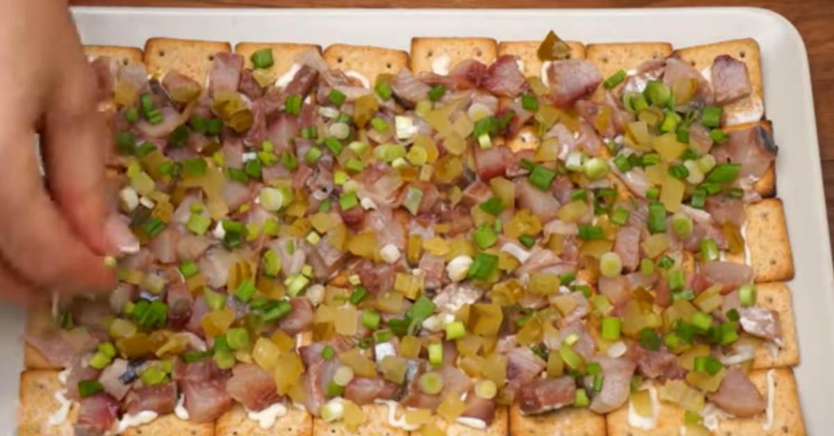 закусочный торт со свеклой 