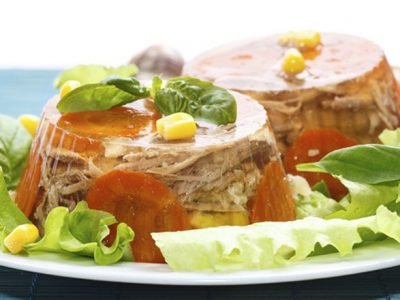 Заливное из курицы